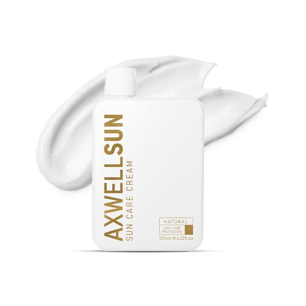 AXWELL Sunscreen For Body & Face | SPF+ For Sun Sensitive Skin 125ml